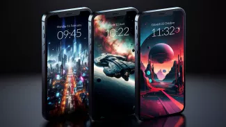 iPhone futuristic wallpapers